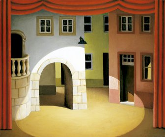 [Scenery for a Scoundrel Scene (study)]