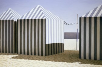 A chegada &agrave; praia