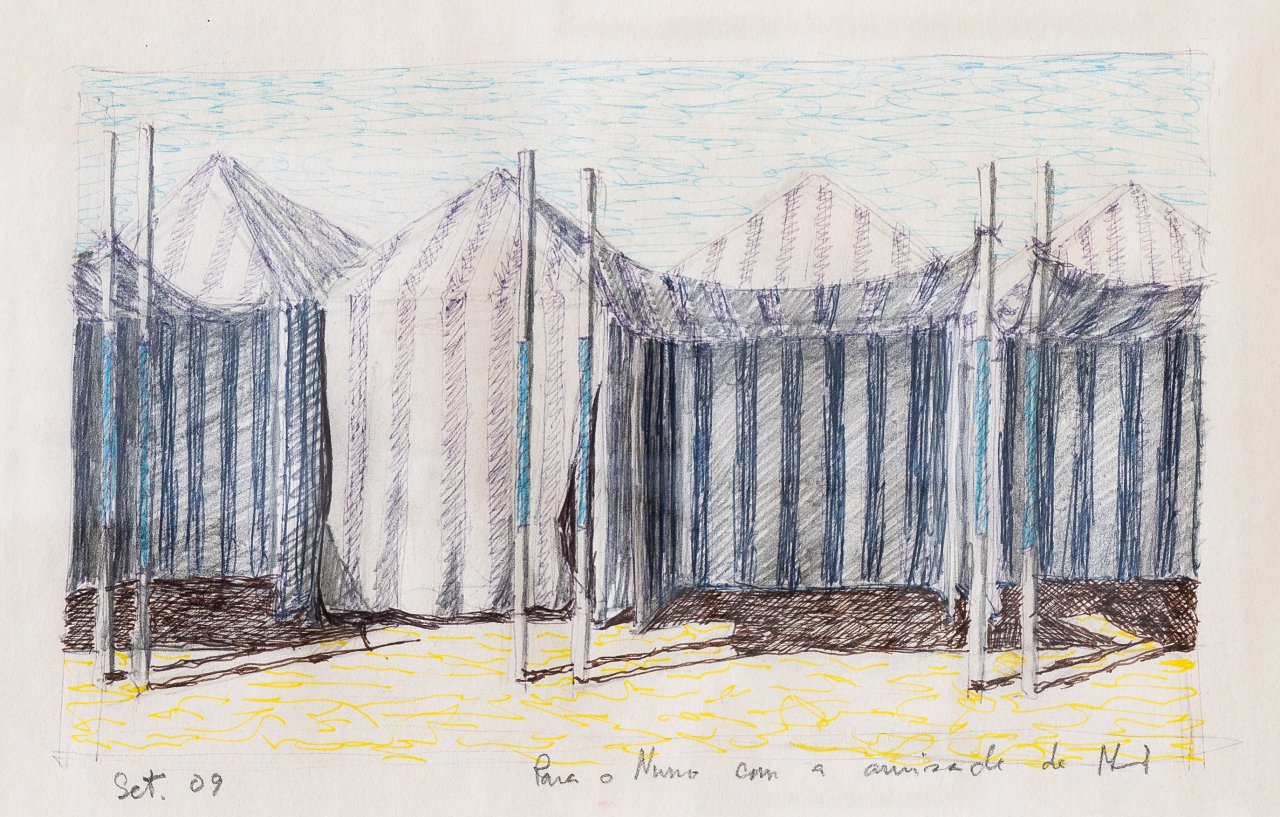 Untitled (Study for "The Tents", 2010 )