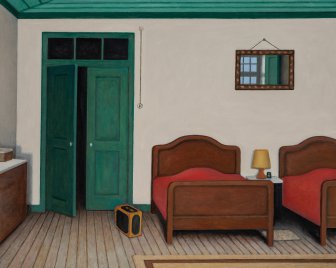 [Bedroom with a Suitcase]