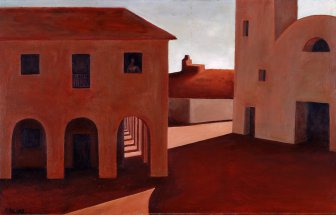 [Square with Church (Study)]