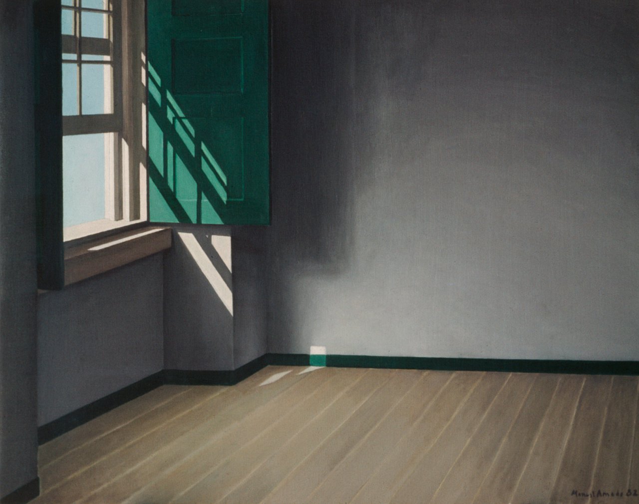 Interior with Open Window