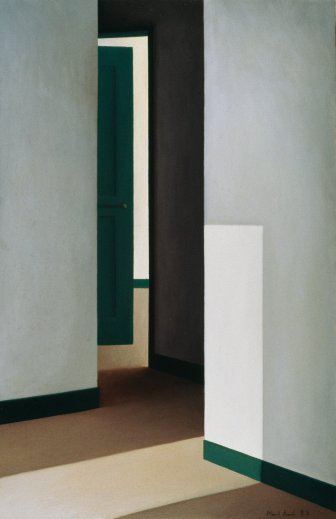 [Corridor at 5 p.m.]