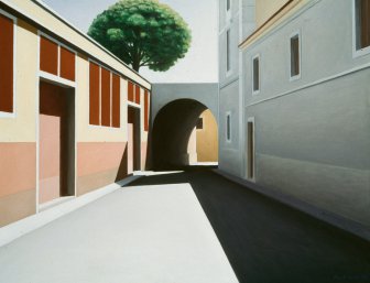 Rua com arco