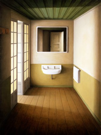 [Corridor with Wash-Basin]