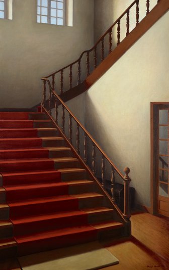 [Staircase with Red Carpet]
