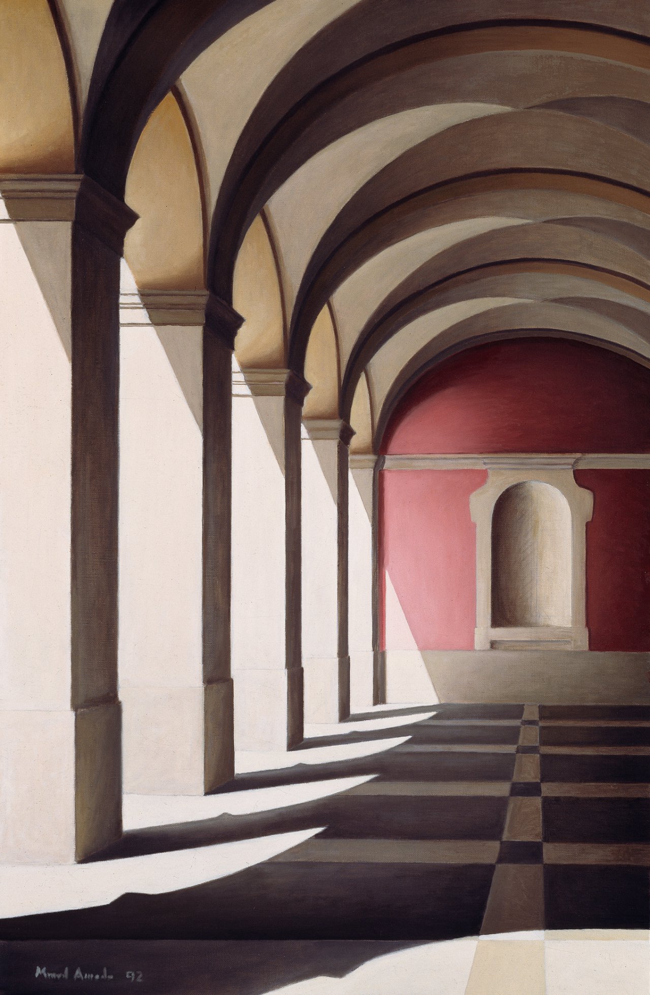 The Arcade (study for The Large Arcade)