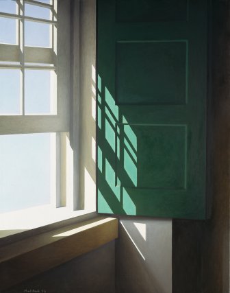 [Window with Green Shutters]