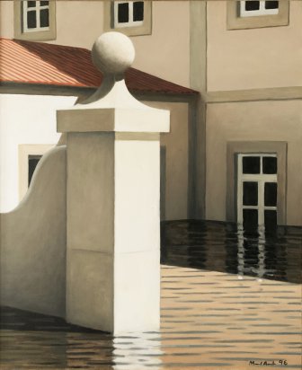 Entrada do p&aacute;tio (estudo)